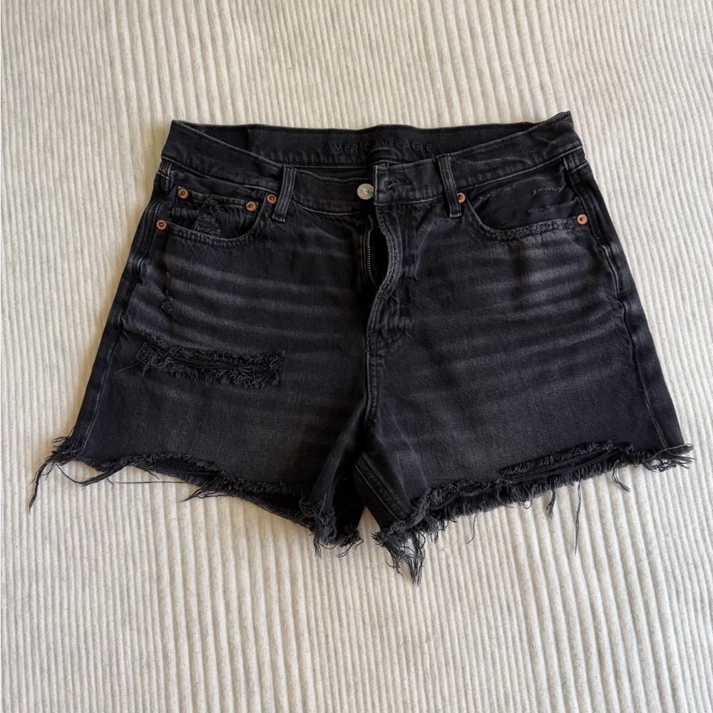 American Eagle Outfitters Black Jean Shorts